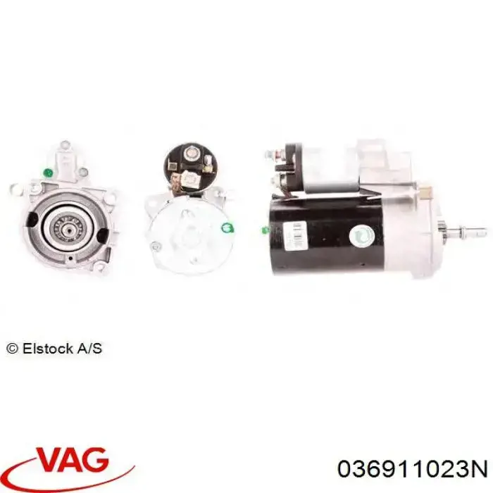 036911023N VAG Motor de arranco