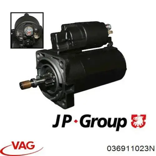 Compre 036911023N VAG Motor de arranco