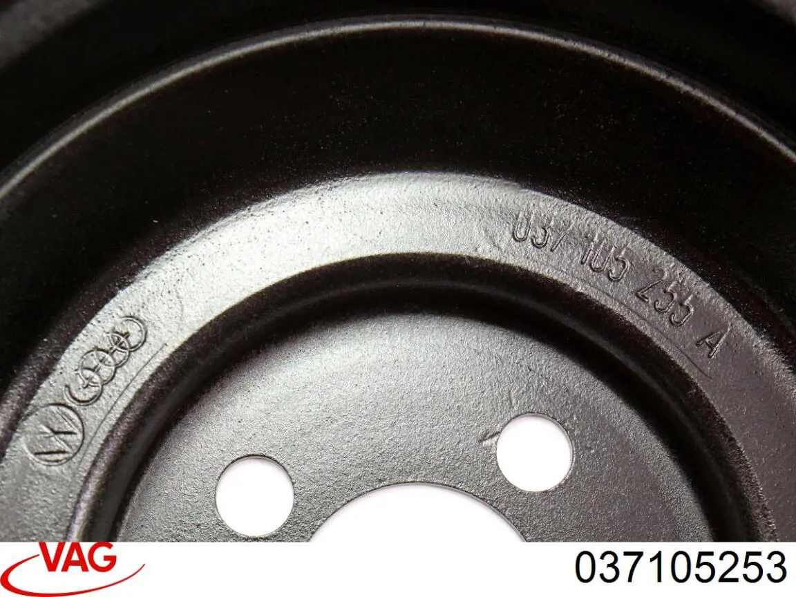 Compre 037105253 VAG Polia de cambota