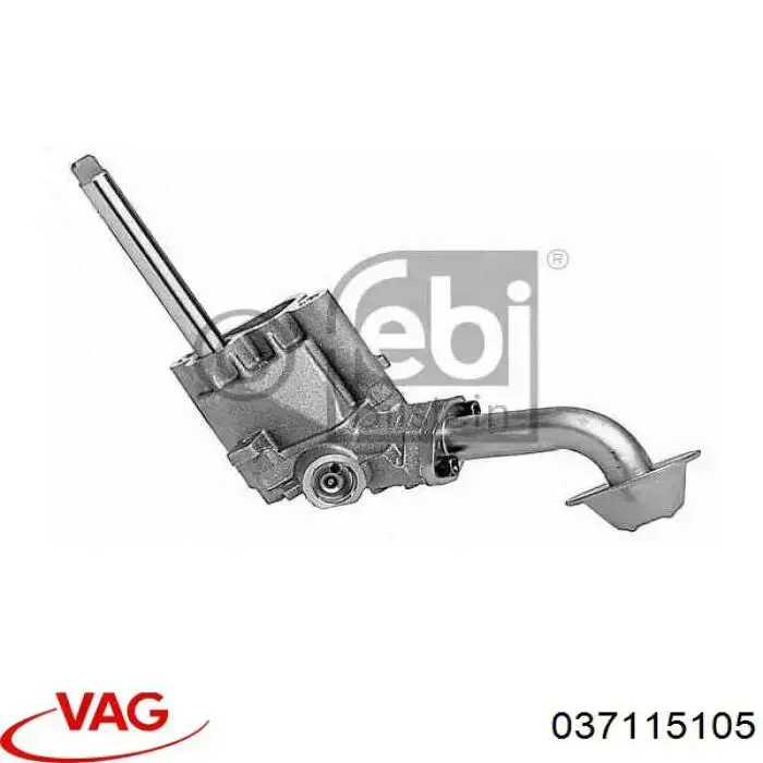 Bomba de óleo VAG 037115105 preço, a partir de 132,53 USD