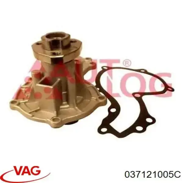Bomba de água (bomba) de esfriamento VAG 037121005C preço, a partir de 25,52 USD