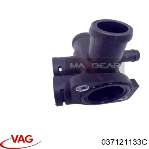 Flange do sistema de esfriamento (união em T) VAG 037121133C preço, a partir de 6,16 USD