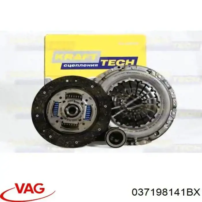 037198141BX VAG Kit de embraiagem (3 peças)