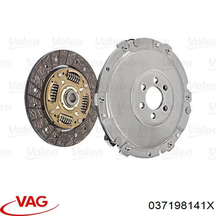 Kit de embraiagem (3 peças) VAG 037198141X preço, a partir de 98,16 USD