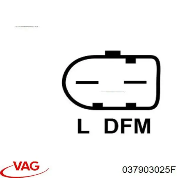 Compre 037903025F VAG Gerador