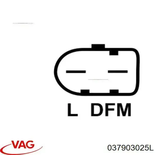 Compre 037903025L VAG Gerador