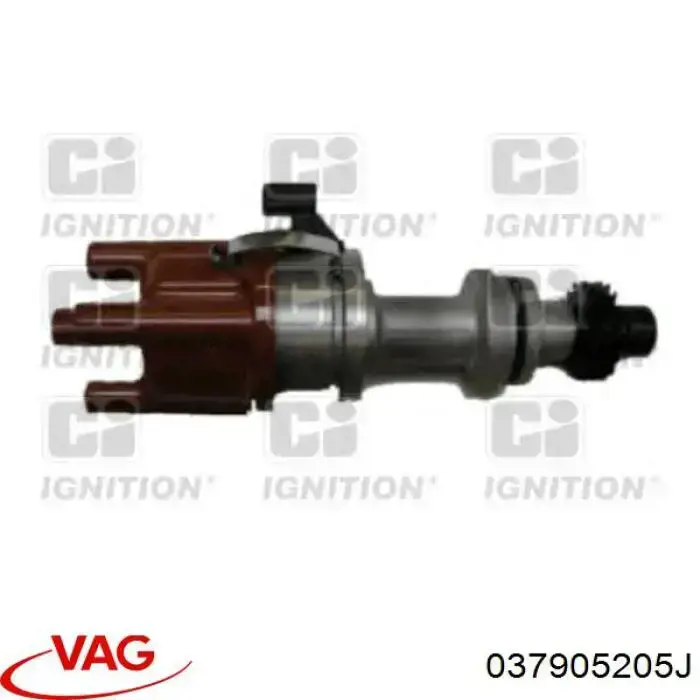 037905205J VAG Distribuidor de ignição (distribuidor)