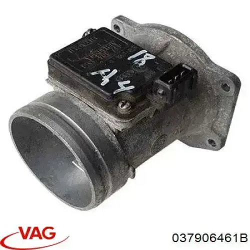 037906461B VAG Sensor de fluxo (consumo) de ar, medidor de consumo M.A.F. - (Mass Airflow)