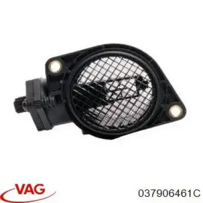 Compre 037906461C VAG Sensor de fluxo (consumo) de ar, medidor de consumo M.A.F. - (Mass Airflow)