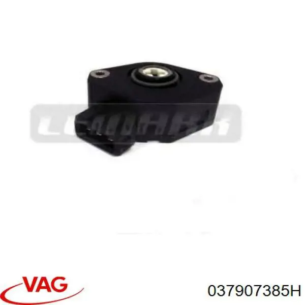 037907385H VAG Sensor de posição da válvula de borboleta (potenciômetro)