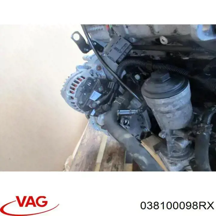 Motor montado VAG 038100098RX preço, a partir de 12968,36 USD