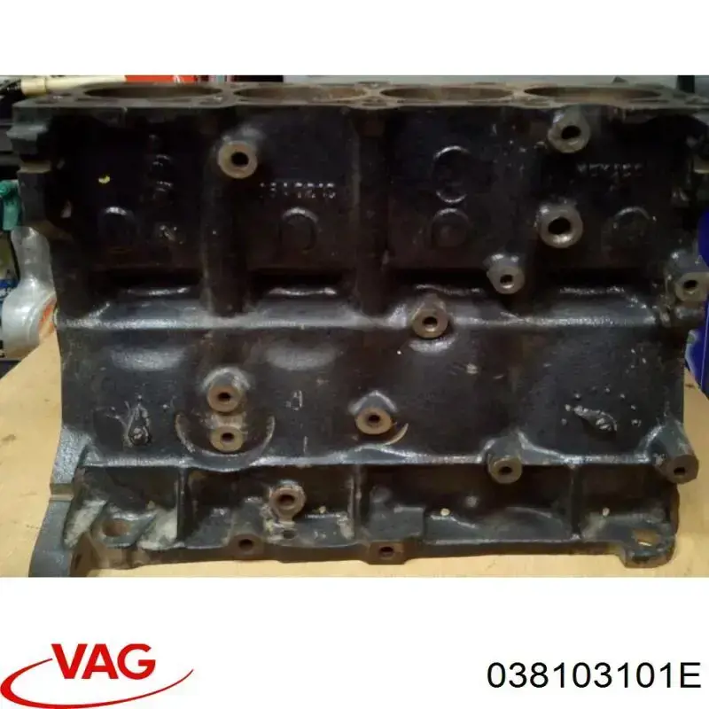 038103101E VAG Bloco de cilindros de motor