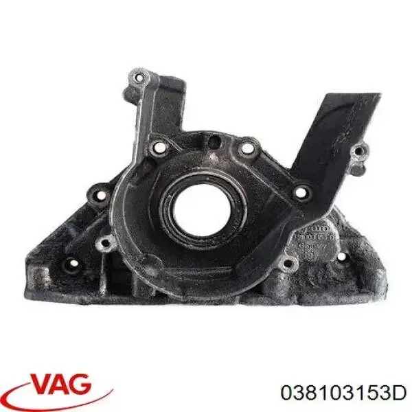 038103153D VAG Tampa de motor dianteira