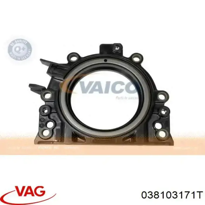 038103171T VAG Vedação traseira de cambota de motor