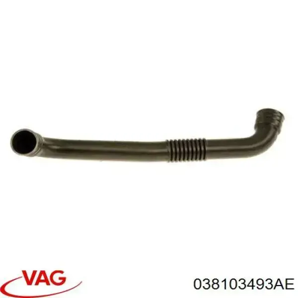 Cano derivado de ventilação de cárter (de separador de óleo) VAG 038103493AE preço, a partir de 21,96 USD
