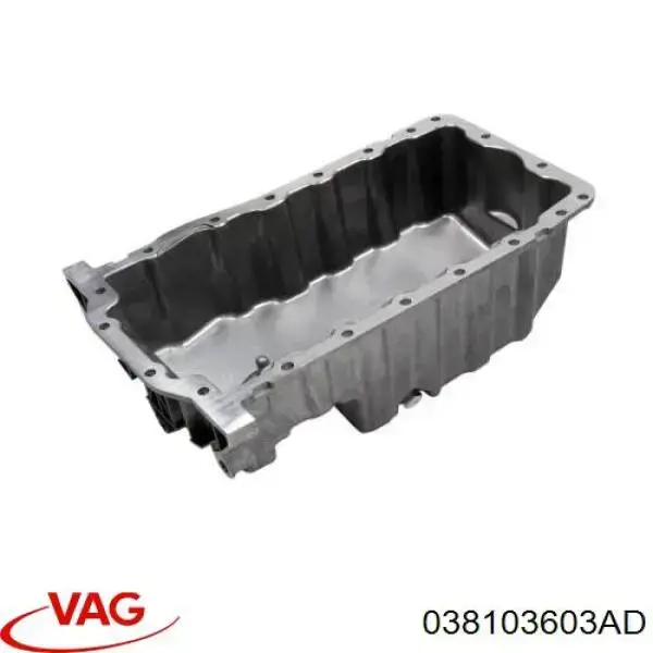 Panela de óleo de cárter do motor VAG 038103603AD preço, a partir de 103,07 USD