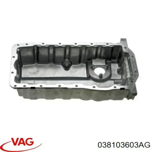 Compre 038103603AG VAG Panela de óleo de cárter do motor