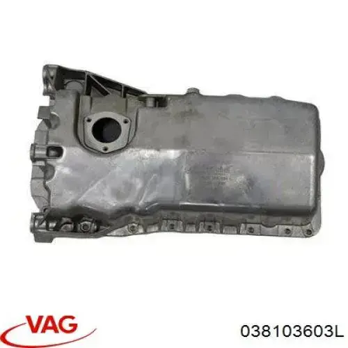 Panela de óleo de cárter do motor VAG 038103603L preço, a partir de 63,37 USD