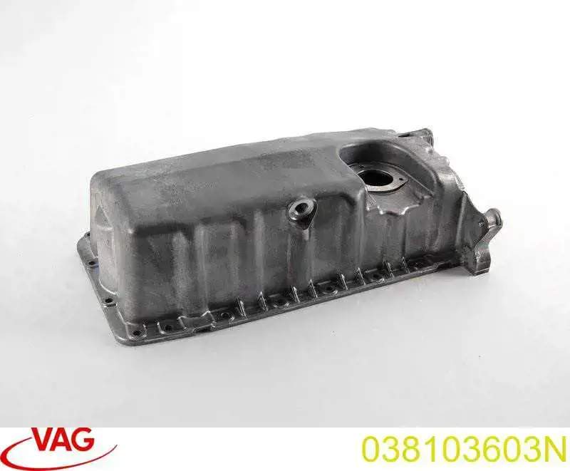 Panela de óleo de cárter do motor VAG 038103603N preço, a partir de 85,28 USD
