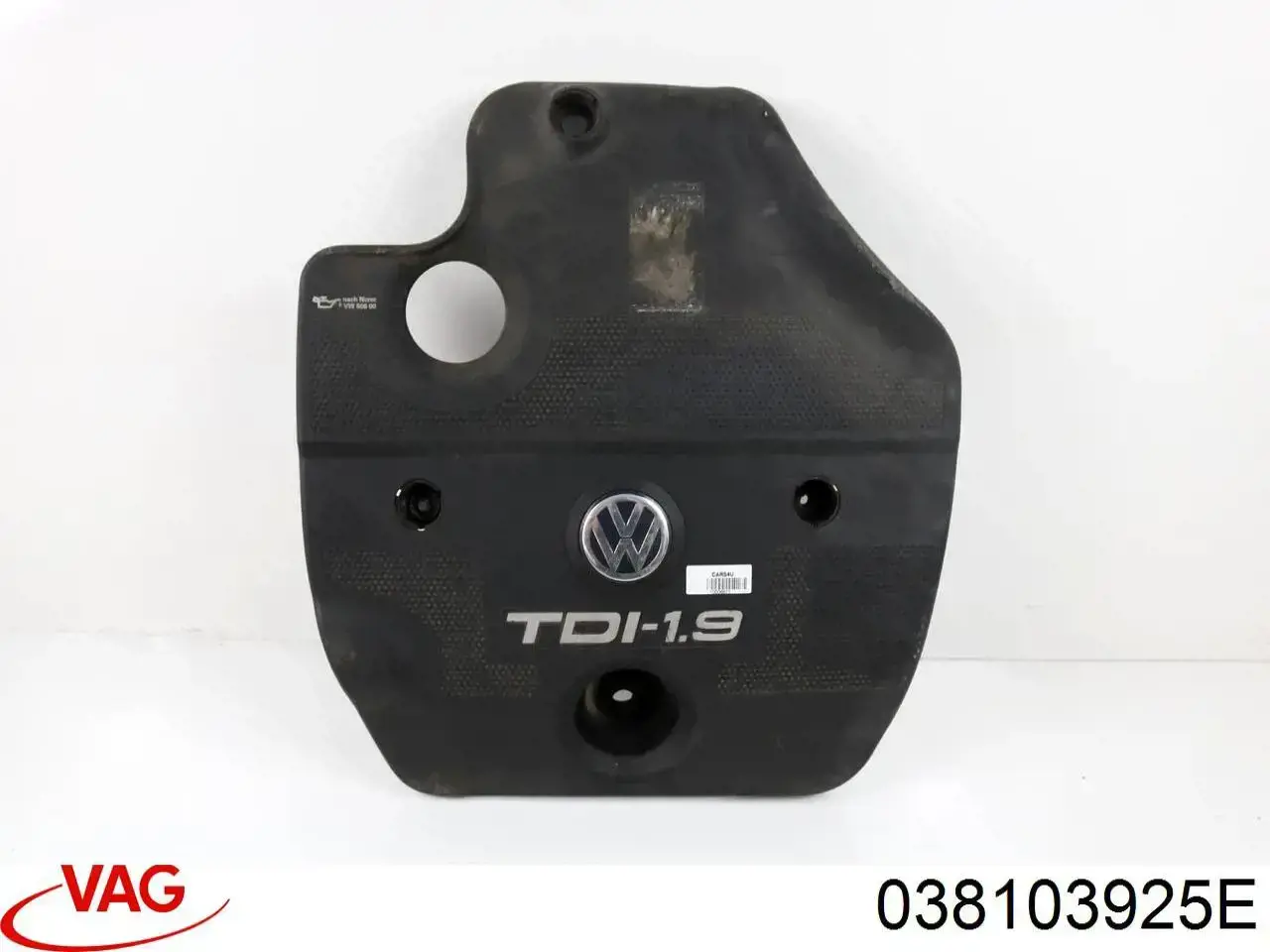 038103925E VAG Tampa de motor decorativa