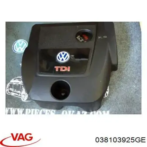 Tampa de motor decorativa VAG 038103925GE preço, a partir de 71,54 USD