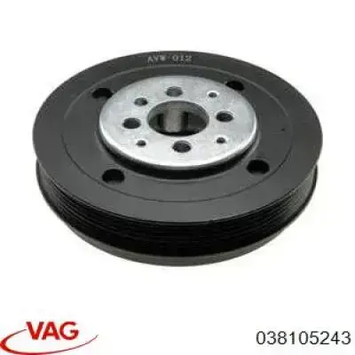 Polia de cambota VAG 038105243 preço, a partir de 39,16 USD