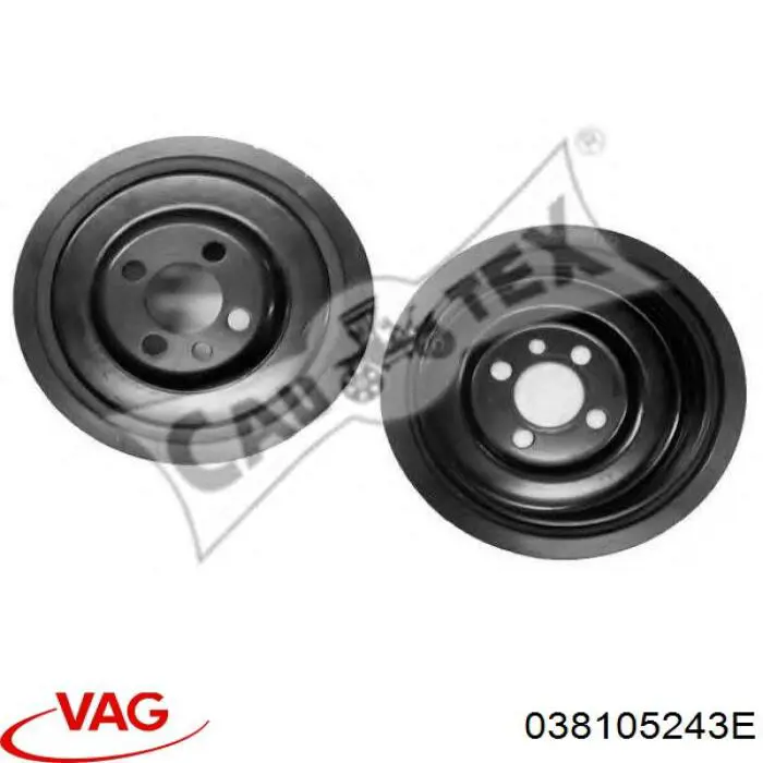 Polia de cambota VAG 038105243E preço, a partir de 43,91 USD