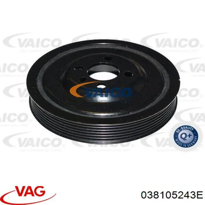 Compre 038105243E VAG Polia de cambota