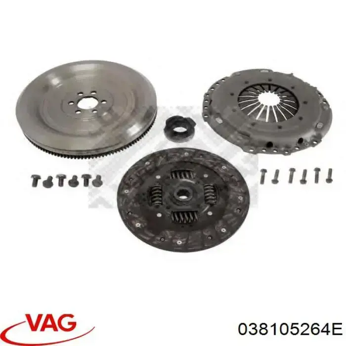 038105264E VAG Kit de embraiagem (3 peças)