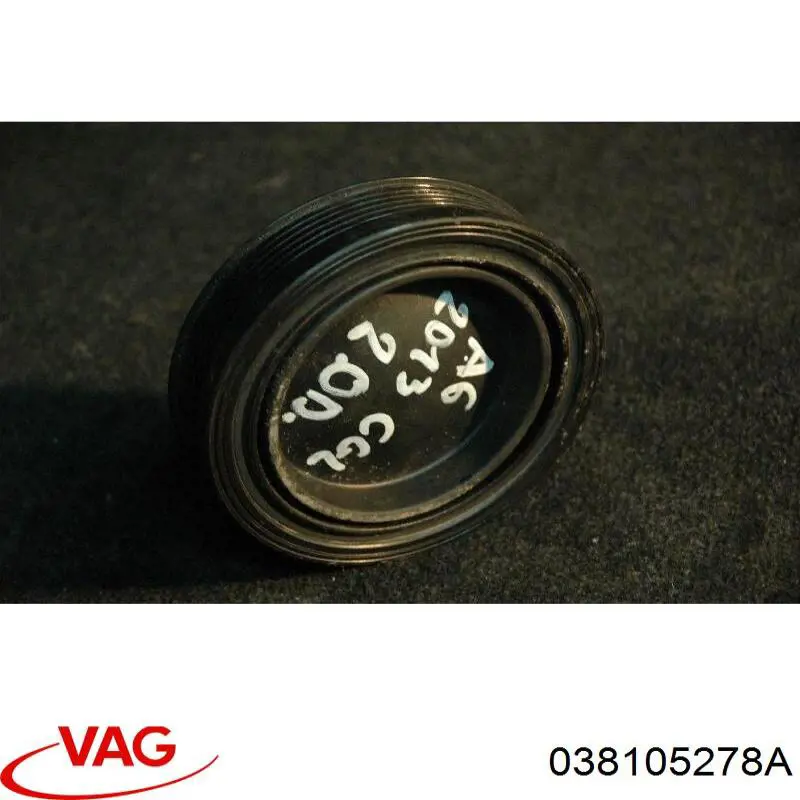 Tampa (tampão) da polia de cambota VAG 038105278 preço, a partir de 16,03 USD