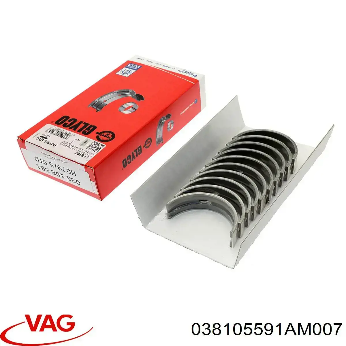 Folhas inseridas principais de cambota, kit, padrão (STD) VAG 038105591A007 preço, a partir de 21,60 USD