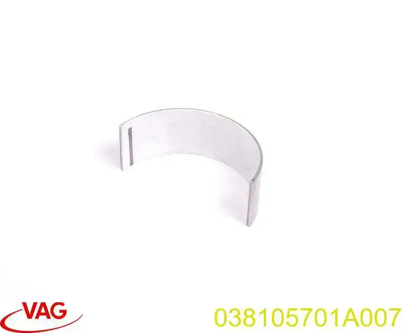 Folhas inseridas de cambota de biela, kit, padrão (STD) VAG 038105701A007 preço, a partir de 48,17 USD