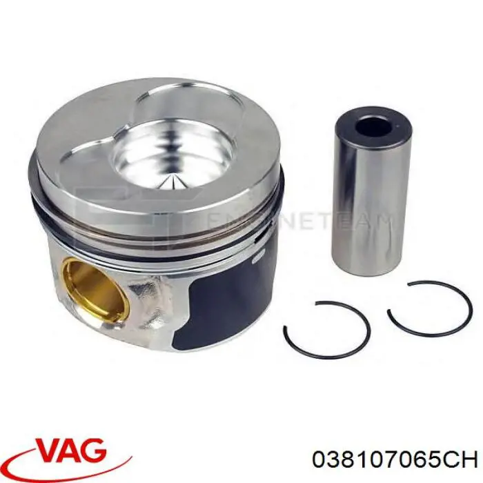 Compre 038107065CH VAG Pistão do kit para 1 cilindro, STD