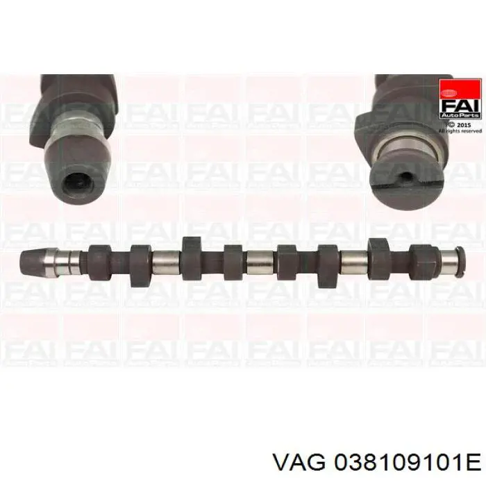 038109101E VAG Árvore distribuidora de motor