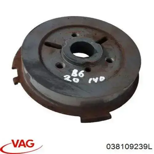038109239L VAG Flange de engrenagem da árvore distribuidora