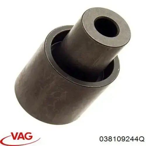 Compre 038109244Q VAG Rolo parasita da correia do mecanismo de distribuição de gás
