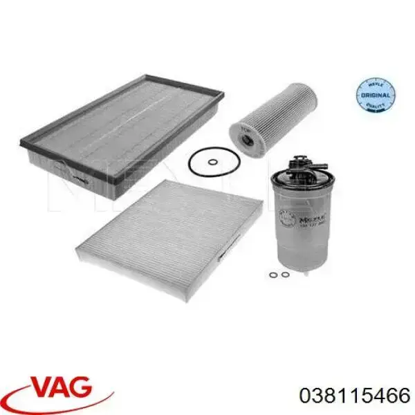 038115466 VAG Filtro de óleo