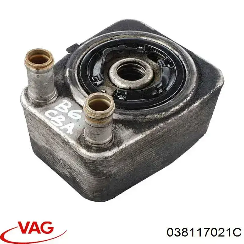 Radiador de óleo (frigorífico), debaixo de filtro VAG 038117021C preço, a partir de 56,68 USD
