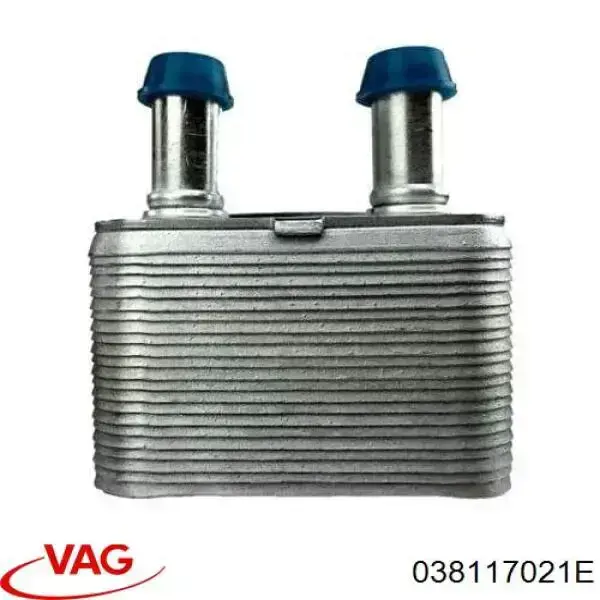 Radiador de óleo (frigorífico), debaixo de filtro VAG 038117021E preço, a partir de 56,68 USD