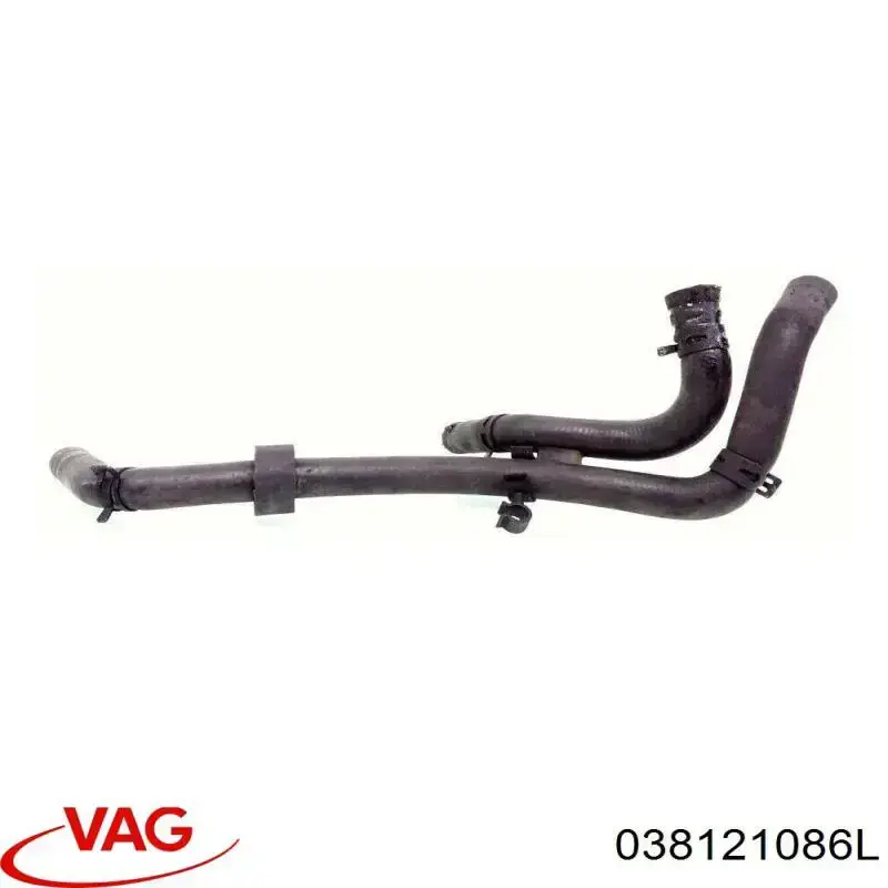 Mangueira (cano derivado) do sistema de esfriamento VAG 038121086L preço, a partir de 23,85 USD