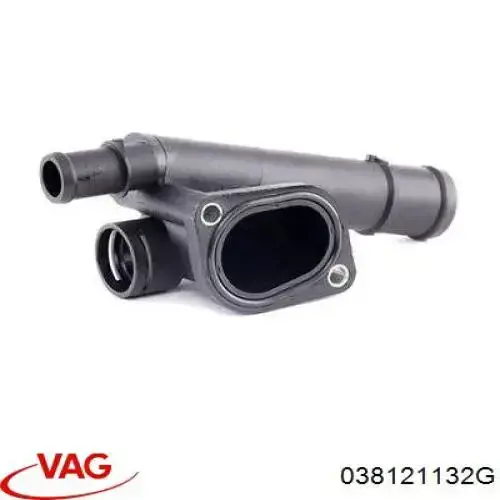 Flange do sistema de esfriamento (união em T) VAG 038121132G preço, a partir de 6,54 USD
