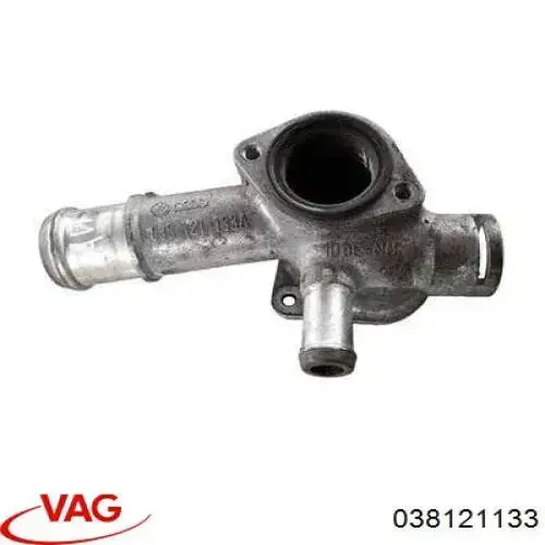 Flange do sistema de esfriamento (união em T) VAG 038121133 preço, a partir de 11,83 USD
