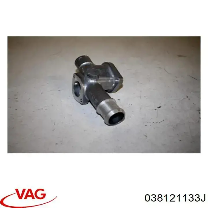 Flange do sistema de esfriamento (união em T) VAG 038121133J preço, a partir de 100,63 USD