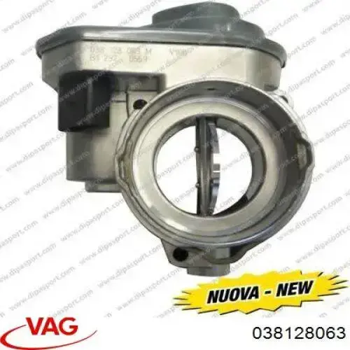 Válvula de borboleta montada VAG 038128063