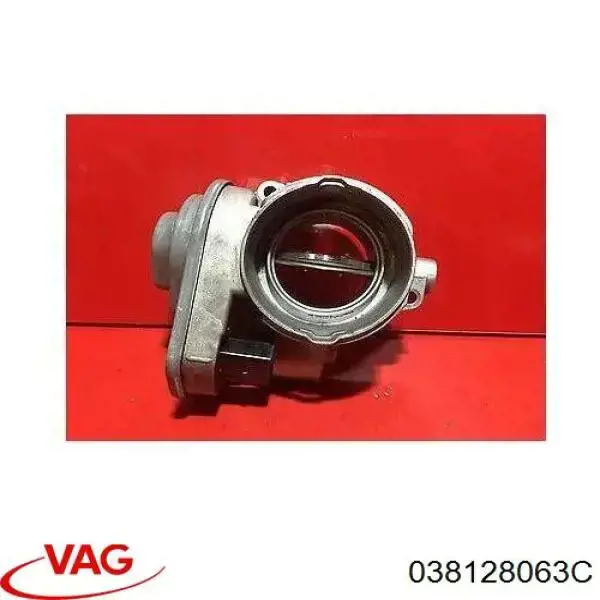 038128063C VAG Válvula de borboleta montada