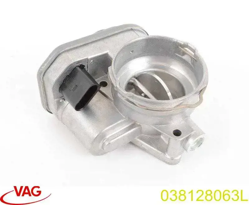 038128063L VAG Válvula de borboleta montada