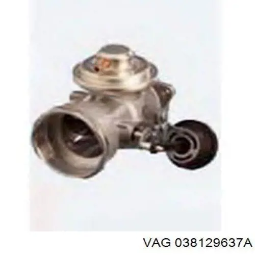 038129637A VAG Vedante de válvula EGR de recirculação