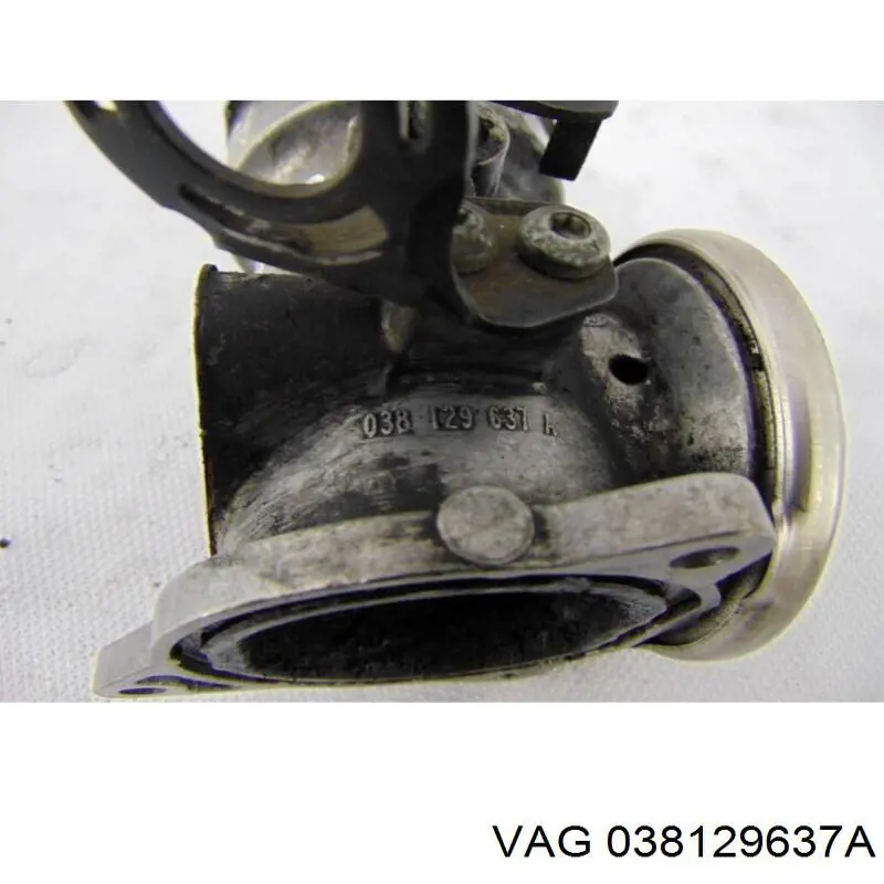Vedante de válvula EGR de recirculação VAG 038129637A