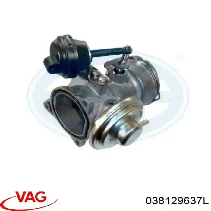 038129637L VAG Válvula EGR de recirculação dos gases