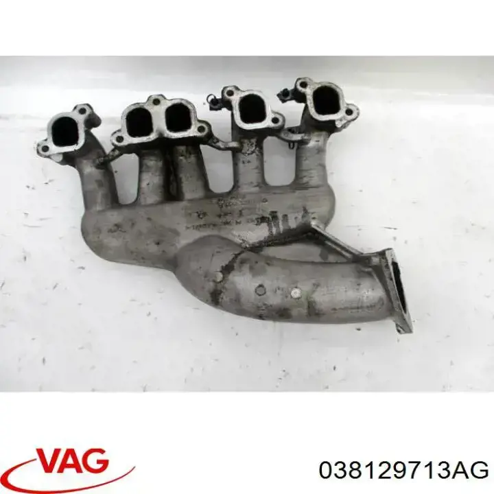 038129713AG VAG Tubo coletor de admissão